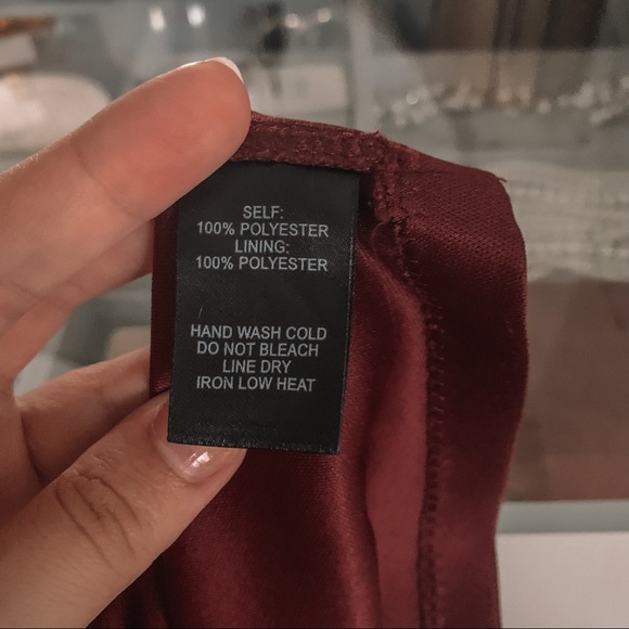 Lulu’s Madalyn Maroon/Burgundy Floral Lace Bridesmaid Formal Maxi Event Gown - Picture 14 of 16